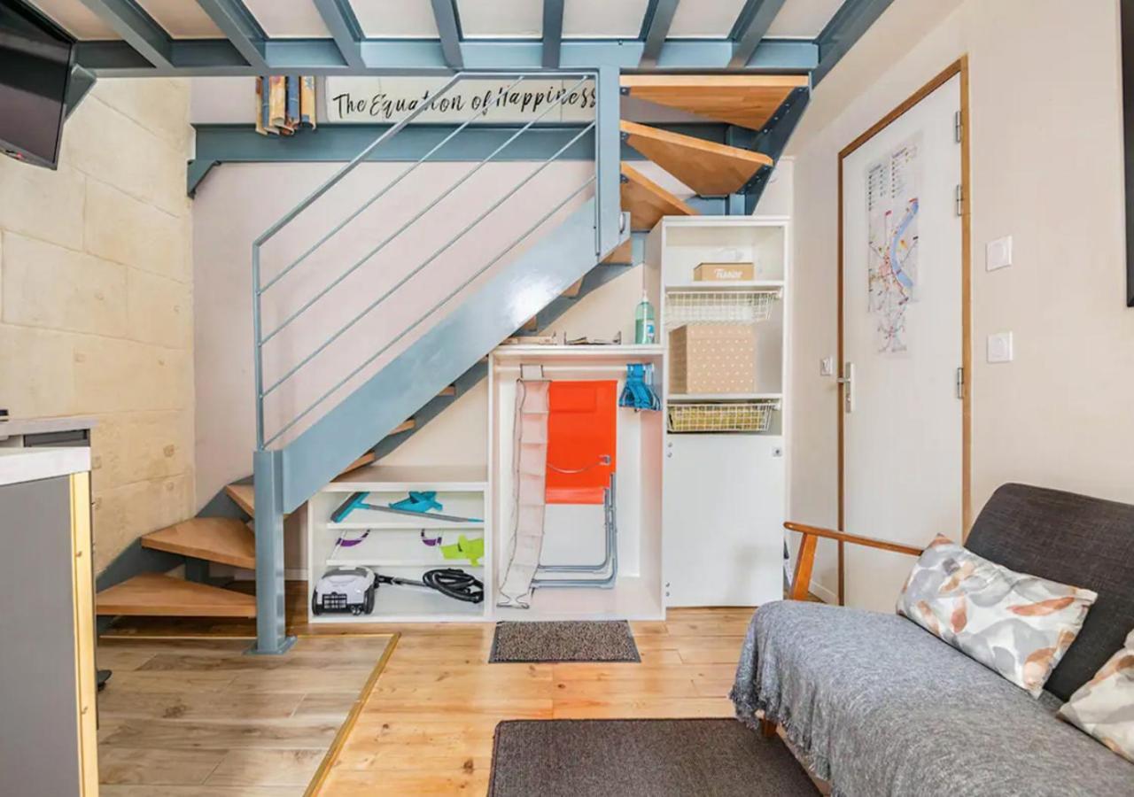 Duplex-Terrasse-Parking-Climatisation Leilighet Bordeaux Eksteriør bilde